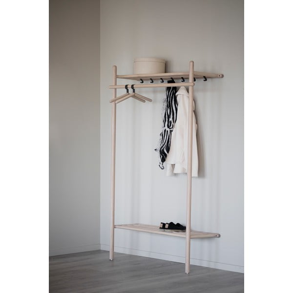 Set da ingresso in legno di quercia in colore naturale Milford - Rowico-image-2