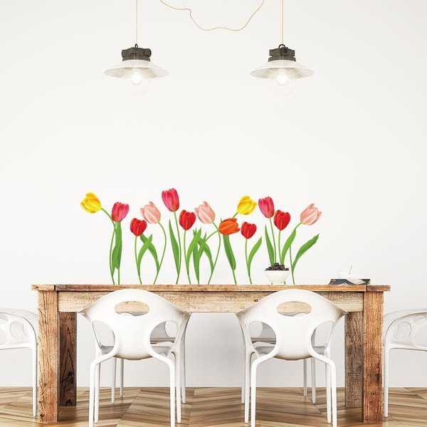 Set di adesivi murali Wild Tulips - Ambiance