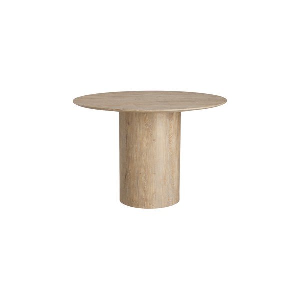 Tavolo da pranzo rotondo con effetto faggio ø 110 cm Week – Ellos Home