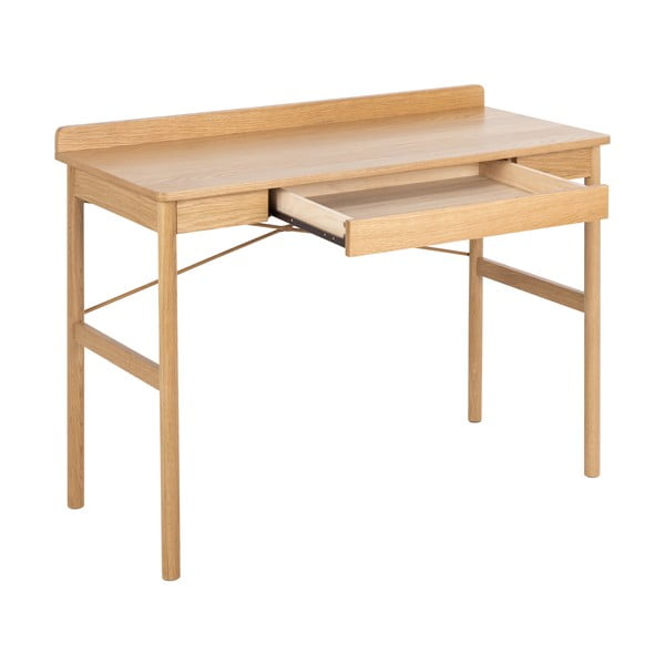 Scrivania con effetto rovere 50x110 cm Paul - Actona-image-3