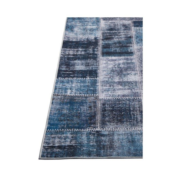 Tappeto antimacchia blu Webtappeti Montage, 120 x 180 cm - Floorita-image-2