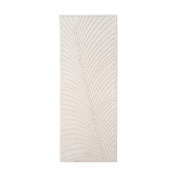 Passatoia da interno ed esterno color crema 80x250 cm Nova 1204 – Ayyildiz Carpets