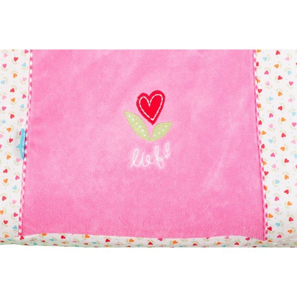 Coprimaterasso protettivo rosa con asciugamano , 55 x 75 cm - Tiseco Home Studio-image-4