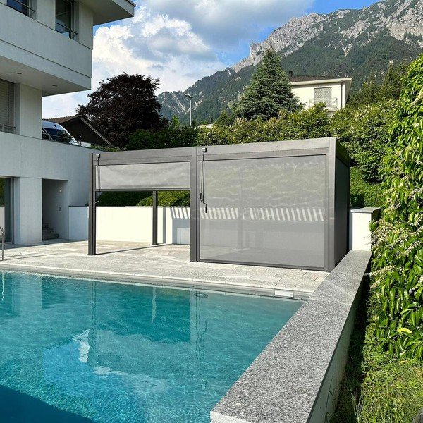 Schermo per pergola bioclimatica - Rojaplast-image-1