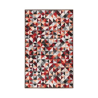 Tappeto rosso/grigio lavabile 80x150 cm Ignite – Mila Home