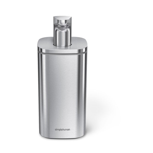 Dispenser di sapone in acciaio inox argento 295 ml - simplehuman-image-3