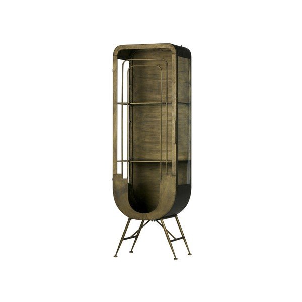 Kovová knihovna BePureHome Matrix, 61 x 189 cm