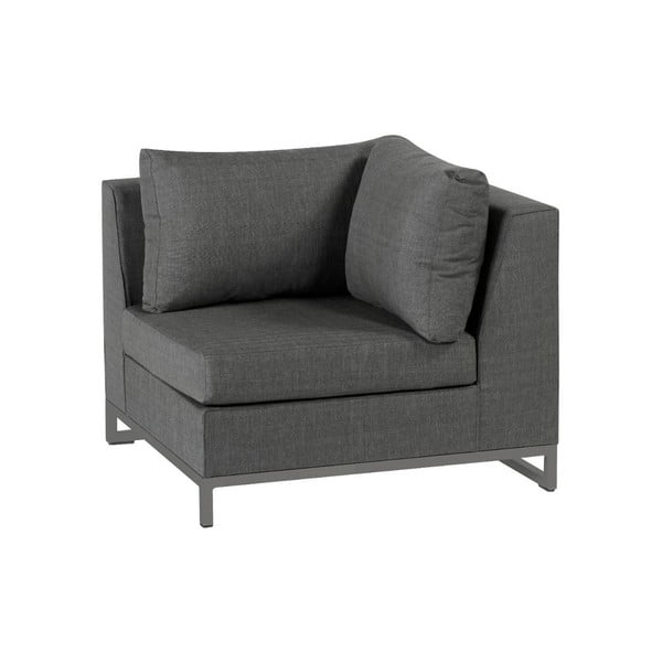 Modulo divano da giardino grigio scuro (variabile) Rhodos - Exotan