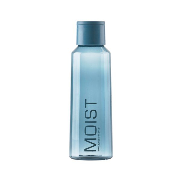 Modrá plastová láhev na vodu Zone Moist, 500 ml