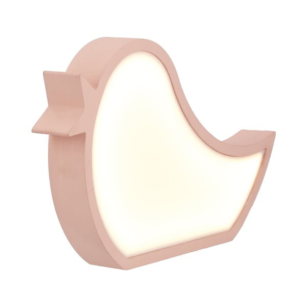 Lampada per bambini rosa Bird - Candellux Lighting-image-1