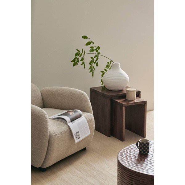 Tavolino in mango massiccio Helle – Ellos Home-image-1