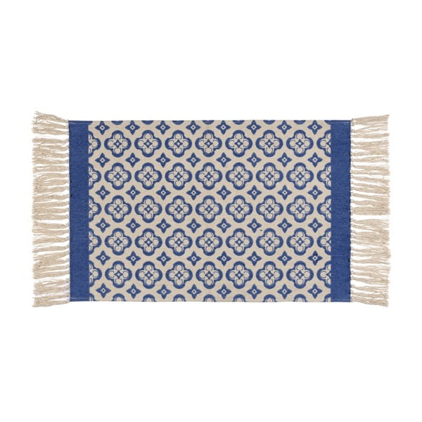 Tappetino da bagno blu-beige 50x80 cm Presa - Wenko-image-1