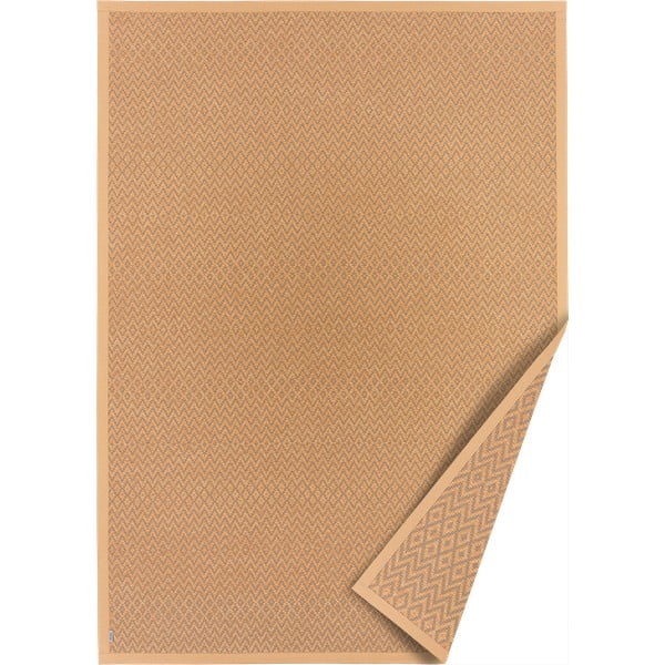 Tappeto bifacciale marrone , 100 x 160 cm Are - Narma