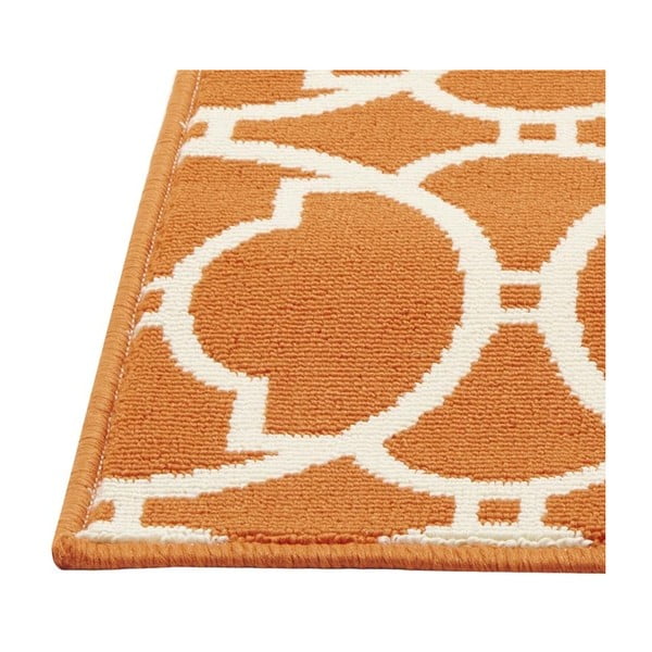 Tappeto arancione per esterni , 133 x 190 cm Interlaced - Floorita-image-4