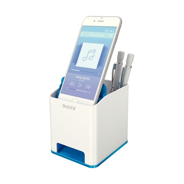 Portamatite bianco e blu WOW - Leitz-image-2