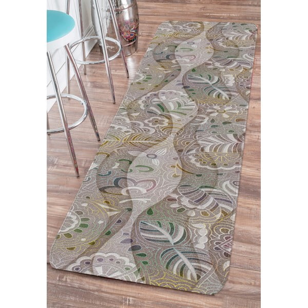 Tappetino lavabile 58x190 cm Wavy - Oyo Concept-image-1