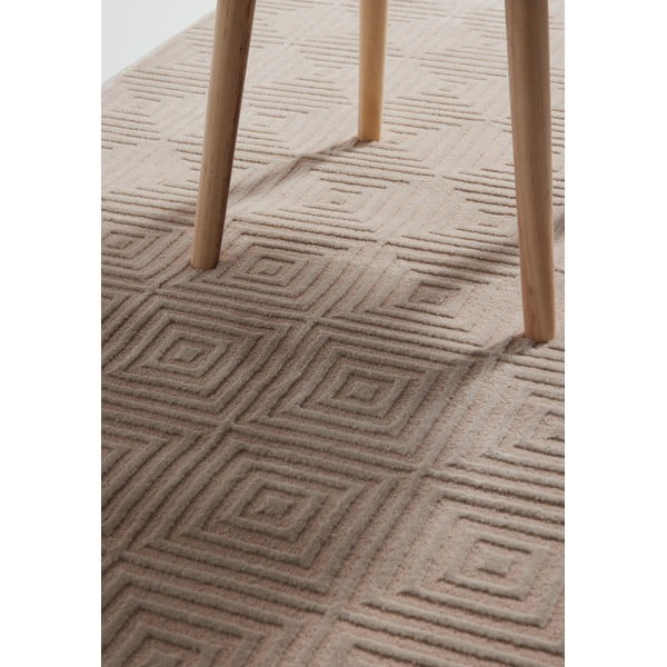 Passatoia beige 80x240 cm Perles Tourmaline – Elle Decoration-image-4