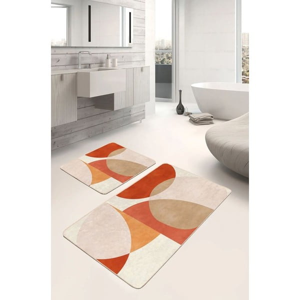 Set di tappetini per il bagno in velluto 2 pz 60x100 cm – Mila Home-image-2
