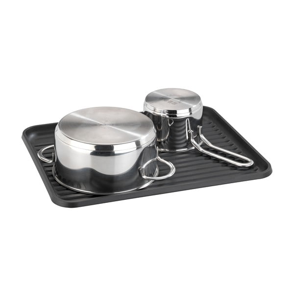 Scolapiatti nero a goccia - Wenko-image-4