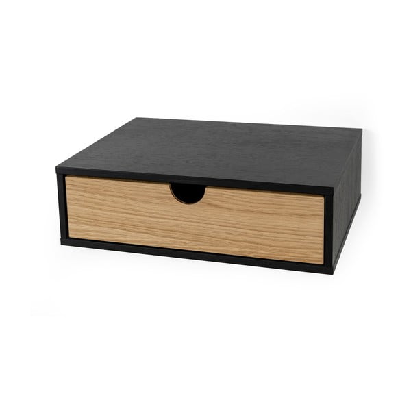 Comodino nero a parete Farsta - Woodman-image-3