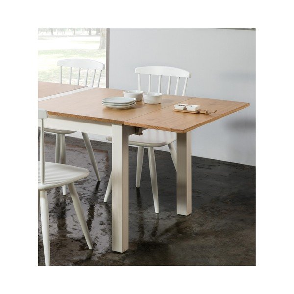 Piano del tavolo da pranzo in legno di pino massiccio Jade - Marckeric-image-3