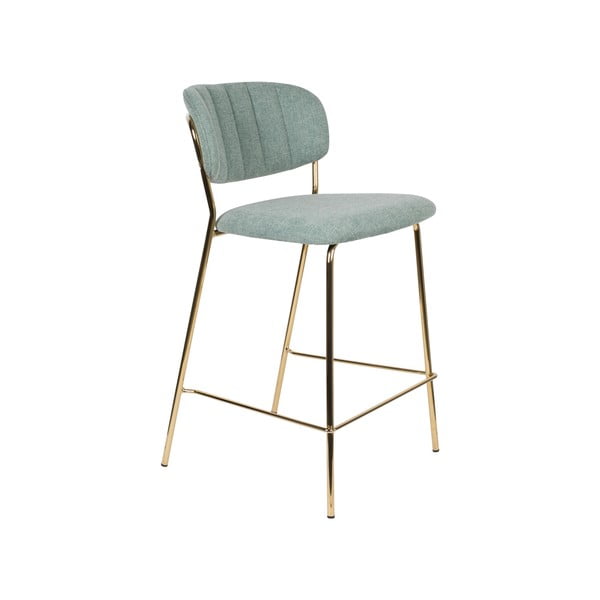 Sgabelli da bar verde chiaro in set di 2 89 cm Jolien - White Label-image-2