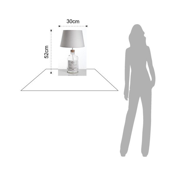 Bílá stolní lampa Tomasucci Bottle-image-2