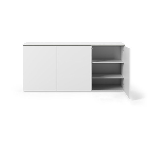 Cassettiera bassa bianca 180x84 cm Join - TemaHome-image-1