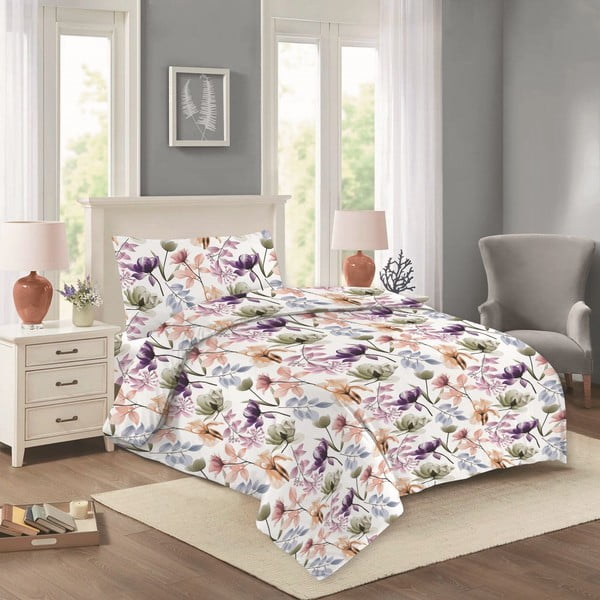Biancheria da letto in cotone per letto singolo 140x200 cm Verona – Cotton House