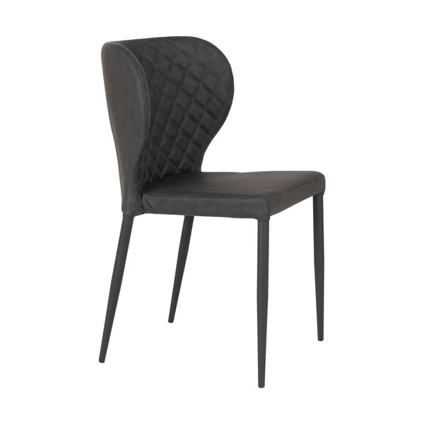 Sedie da pranzo grigio scuro in set di 4 Pisa - House Nordic-image-2