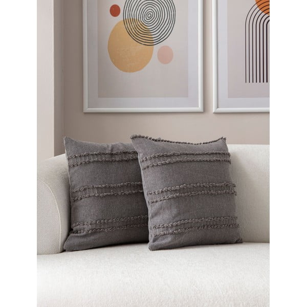 Federe decorative in set 2 pz 43x43 cm Tuffet – Mioli Decor-image-3