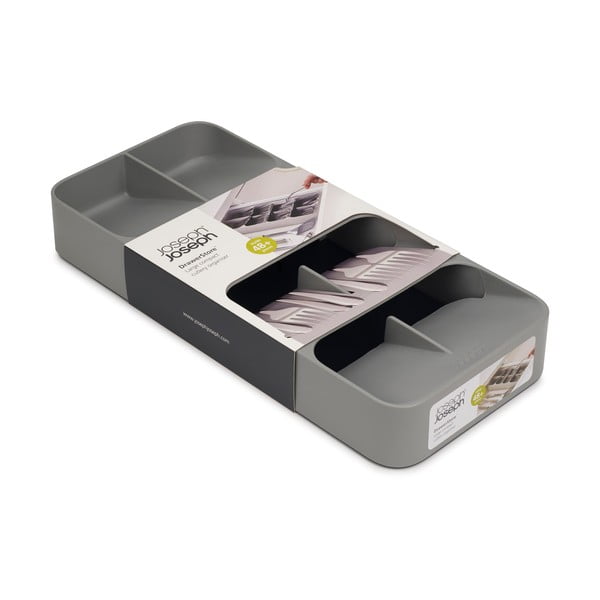 Organizzatore di posate grigio DrawerStore™ - Joseph Joseph-image-3
