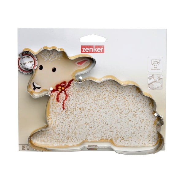 Punzone da forno in acciaio inox Agnello - Zenker-image-2