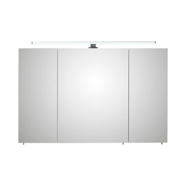 Mobile bagno sospeso bianco con specchio 110x70 cm Set 360 - Pelipal