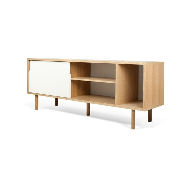 Cassettiera bianca Dann Oak - TemaHome-image-4