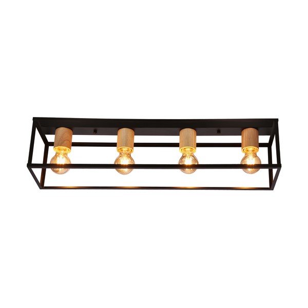 Lampada da soffitto nera 17x70 cm Retro - Candellux Lighting-image-3
