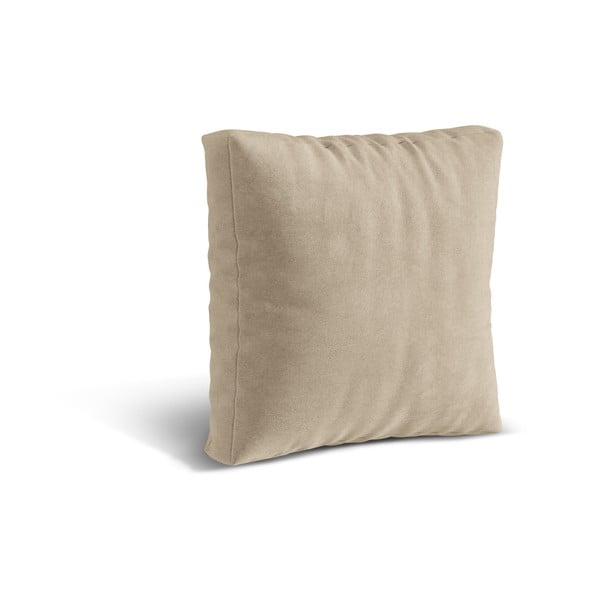 Cuscino per divano componibile beige con rivestimento in velluto Martina – Micadoni -image-1