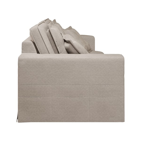 Divano beige 196 cm Nora – Ropez-image-4