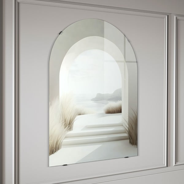 Dipinto su vetro 70x100 cm Pulau – Styler-image-3