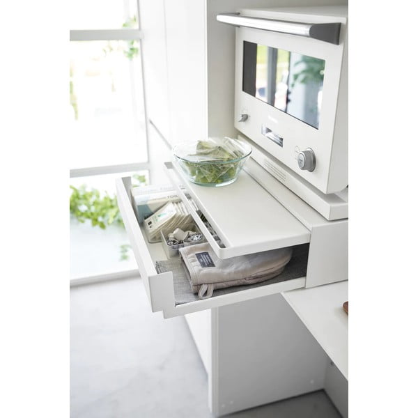 Ripiano aggiuntivo estraibile in metallo Tower - YAMAZAKI-image-4