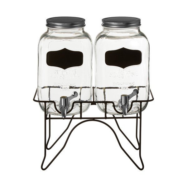 Set di dispenser con rubinetto 2 pz 3,9 l Groces - Premier Housewares-image-1