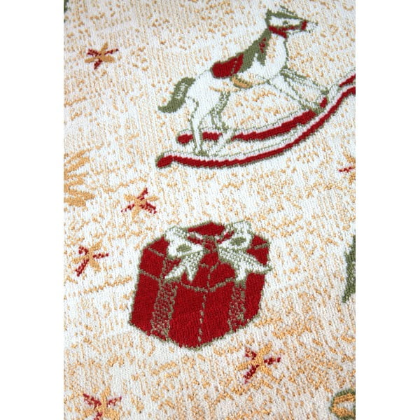 Passatoia verde natalizia in cotone 80x200 cm Toy's Delight Green Christmas - Villeroy&Boch-image-3