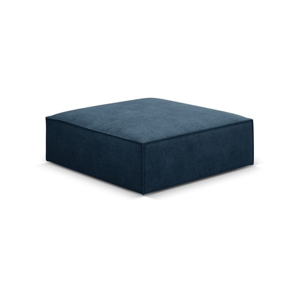 Pouf blu scuro Vanda - Mazzini Sofas-image-2