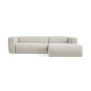 Divano angolare beige (con penisola a destra/con chaise lounge) Ekahi – Makamii