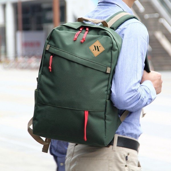 Zaino verde con porta USB My Valice FREEDOM Smart Bag - Myvalice-image-1