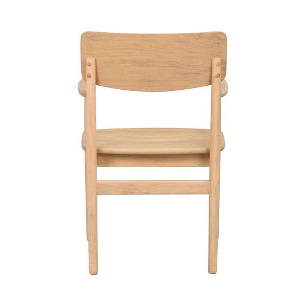 Set di sedie da pranzo color naturale in rovere 2 pz Maidstone - Rowico-image-3