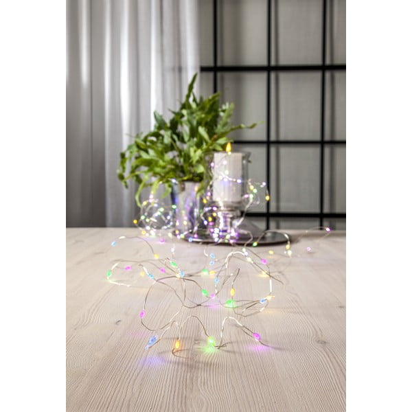Catena luminosa con alimentazione a corrente 100 lampadine lunghezza totale 10 m Dew Drop – Star Trading-image-4