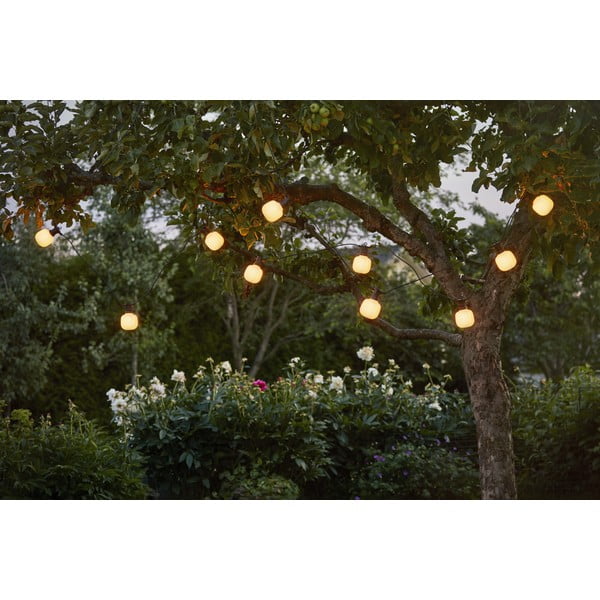 Catena luminosa a LED nera per esterni, lunghezza 5 m Circus Maxi - Star Trading-image-1