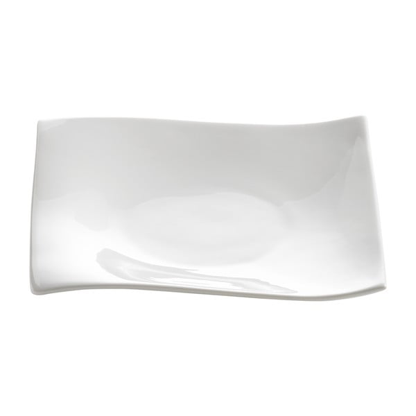 Piatto da dessert in porcellana bianca Motion, 15 x 15 cm - Maxwell & Williams