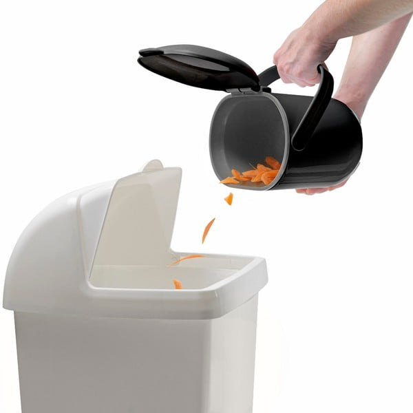 Contenitore nero per rifiuti compostabili 2,5 l - Addis-image-2